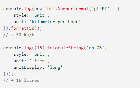 Beispiel zu JavaScript NumberFormatter