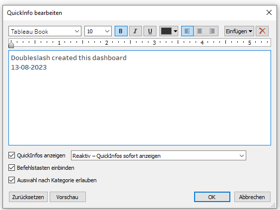 Edit tooltip
