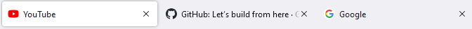 Favicons: GitHub