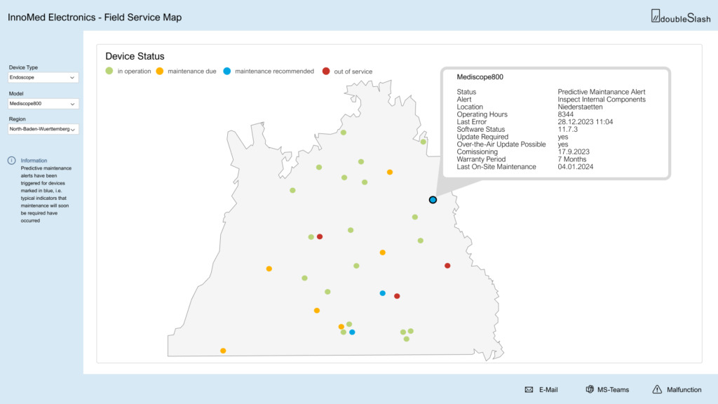 Field Service Map