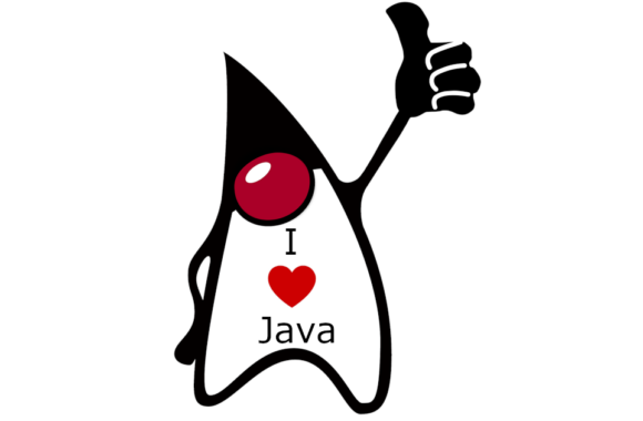 Java-Maskottechen "Duke" zeigt "Thumbs up!"