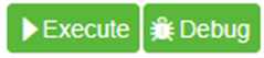 Service Ausführung mit Debug