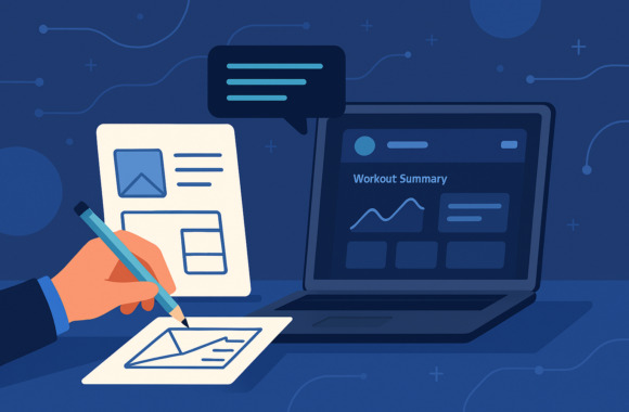 Beitragsbild Illustration UI Design mit Google Stitch
